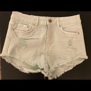 BRAND NEW W/ tags light blue denim shorts size 8